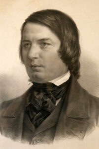 Robert Schumann Zeichnung von Adolph von Menzel